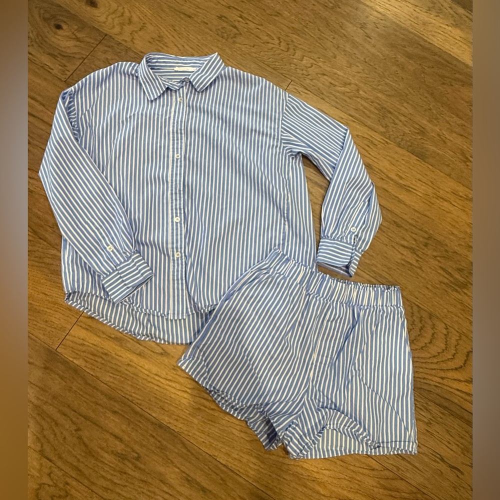 Shop Talulah Nantucket Striped Cotton Set - Picture 12 of 12